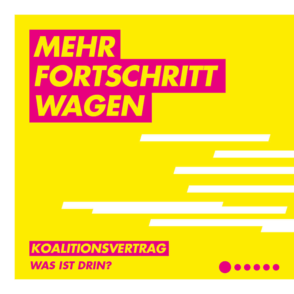 Liberale Schwerpunkte im Koaltionsvertrag 2021-2025